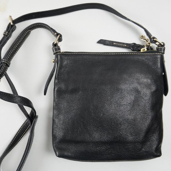 Dooney and Bourke Crossbody Bag, Black Purse, Shoulder Strap - Picture 5 of 12